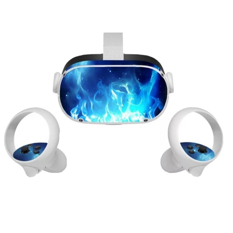 Sticker For Oculus Quest 2 Protection Sticker VR Head Hand Handle PVC Protective
