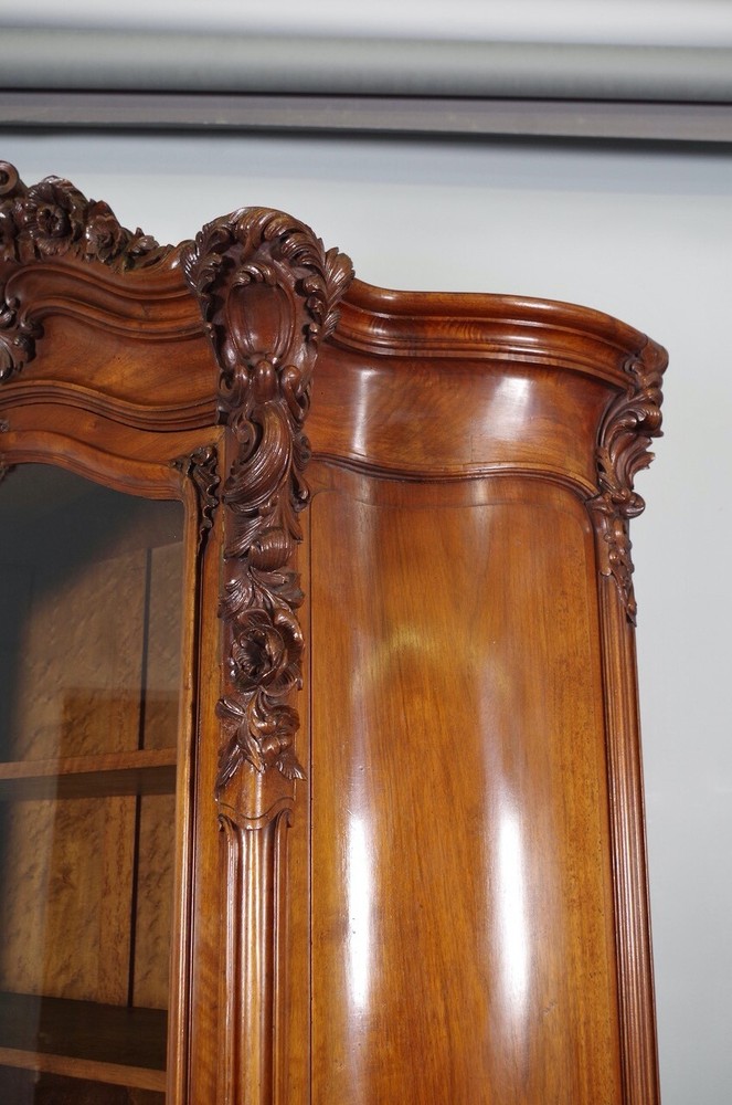 Louis XV Rocaille 1900 Style Bookcase