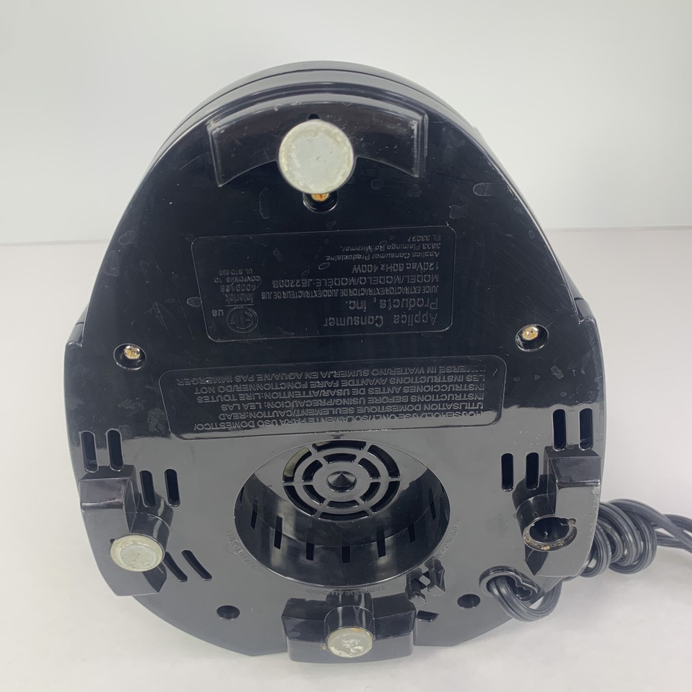 Black & Decker Juicer Model JE2200B Base only - Tested Replacement Part Read