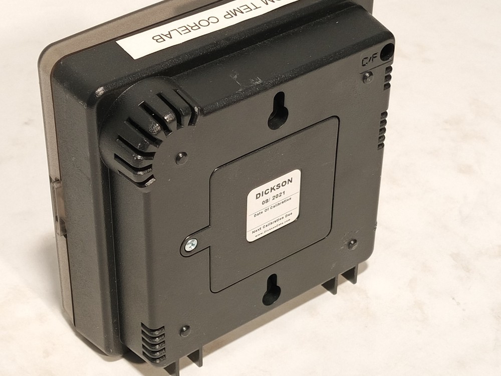 Dickson 4in temperature chart recorders, 7-day, LCD display as shown, untested