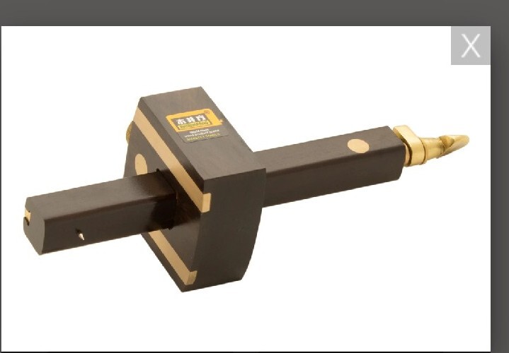 Mujingfang Ebony Marking Mortise Gauge