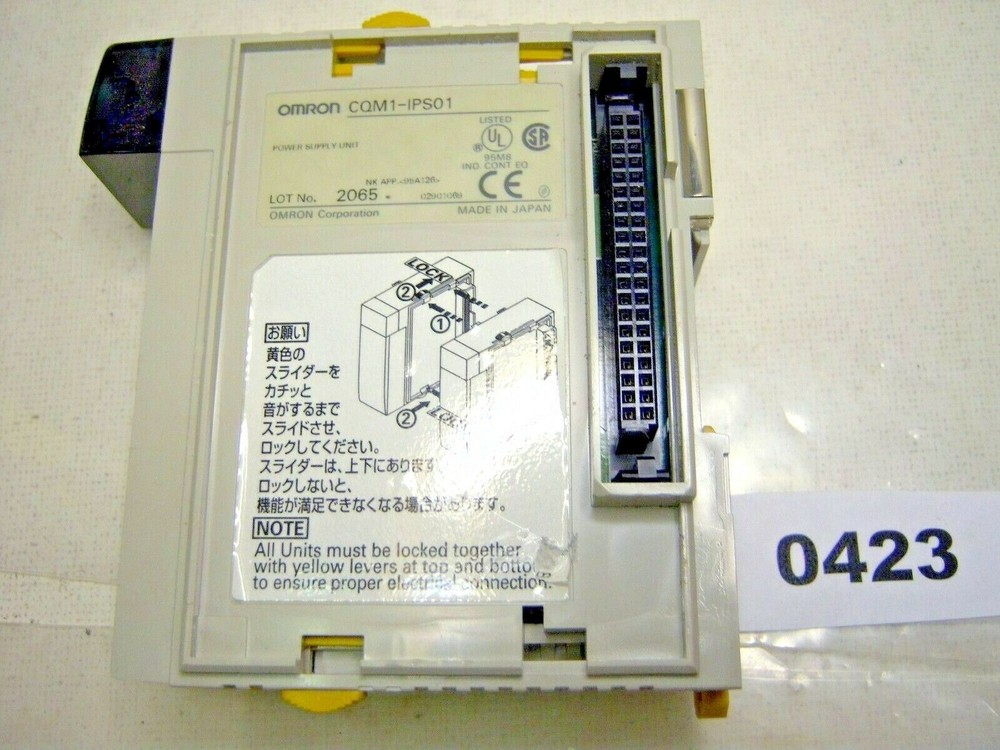 Omron Power Supply Module Cqmi-Ips01 Nib