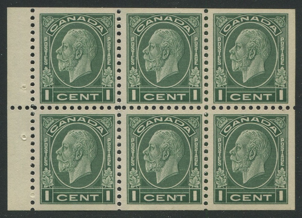 Canada #195b Mint Booklet Pane