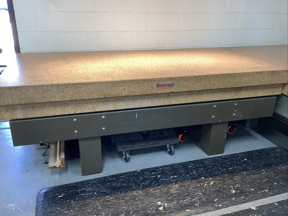 Starrett Co. 48” X 96” Granite Surface Table With Stand