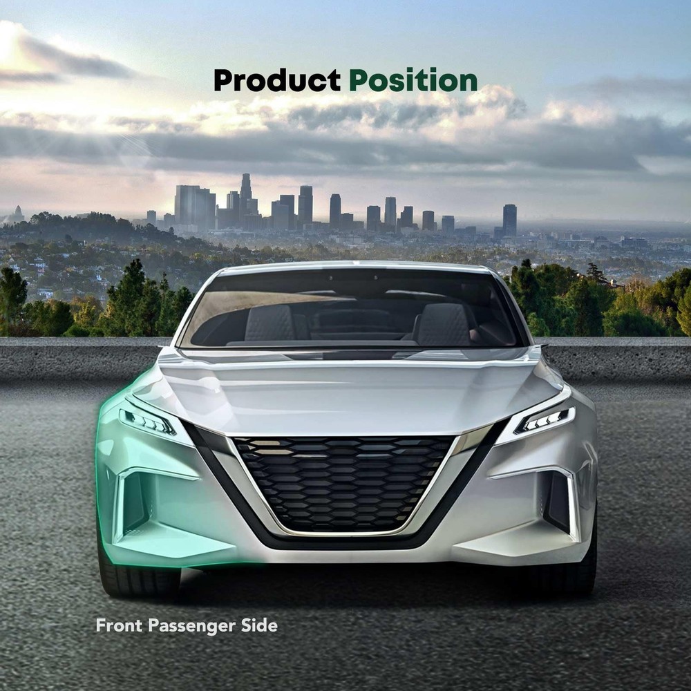 Front Passenger Side Bumper Cover Support Fit Focus 2008-2011