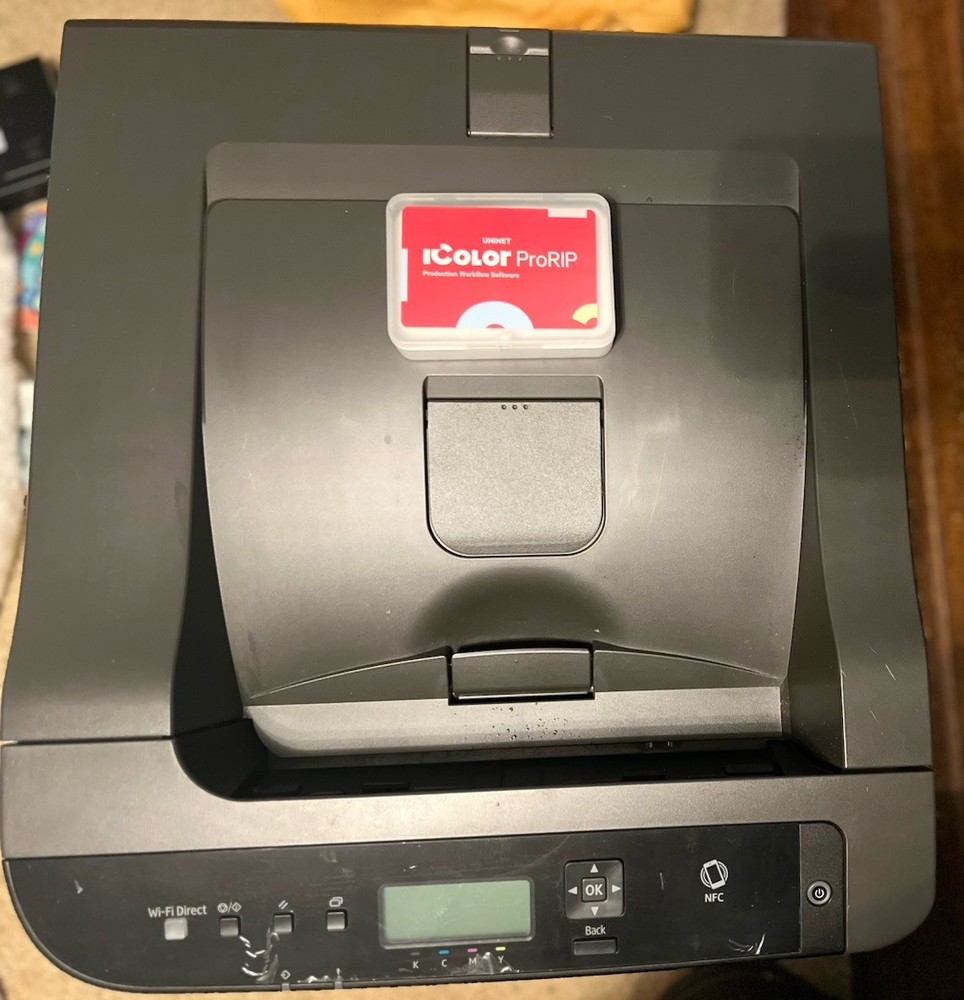 UniNet iColor 560 CMYK White Transfer Printer Software and Paper