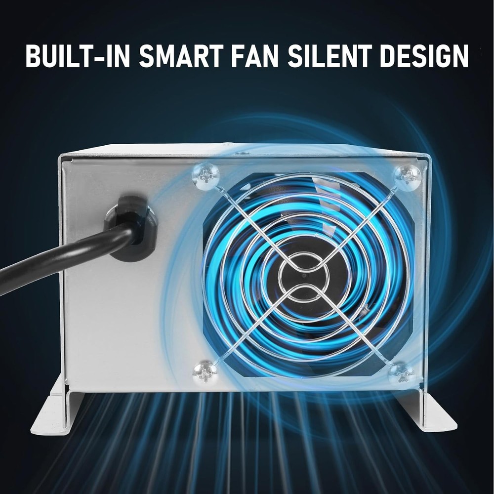 WF-9855 RV Converter 55 Amp Deck Power Converter Charger RV Trailer Camper 12V