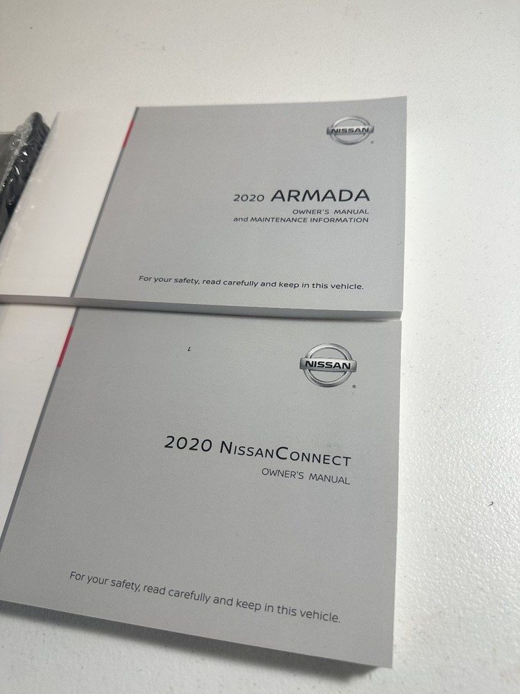 Nissan Armada Owner's Manual Set 2020