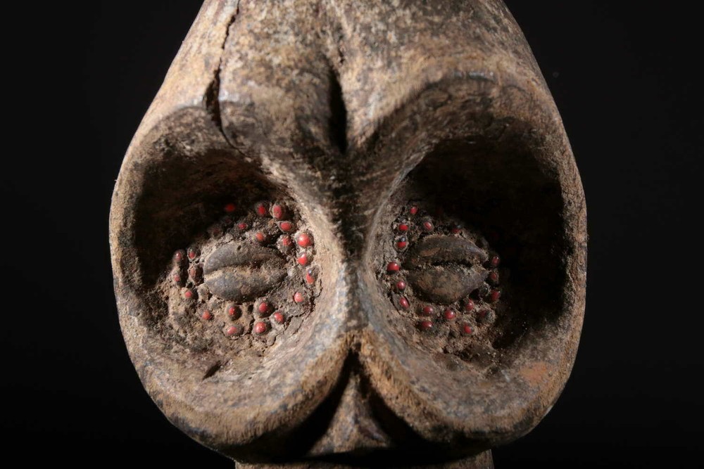 African Art Skeleton Statue TIV 1412