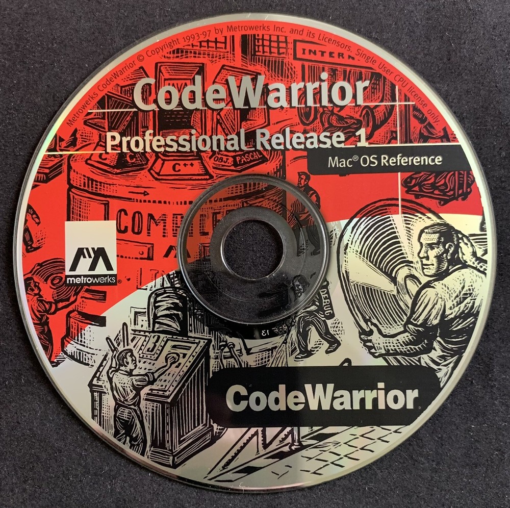Metrowerks CodeWarrior Professional Release 1 Mac OS Reference