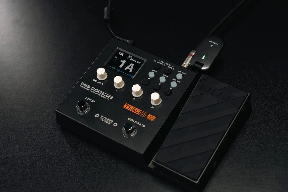 NuX MG-300 MKII Modeling Guitar Processor