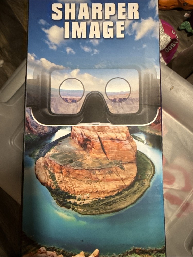 Sharper Image Smartphone 360 Degrees Virtual Reality Headset Transform Reality