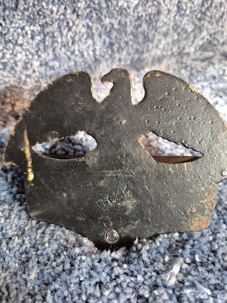 Cast Iron Eagle Trinket Wall Hanger