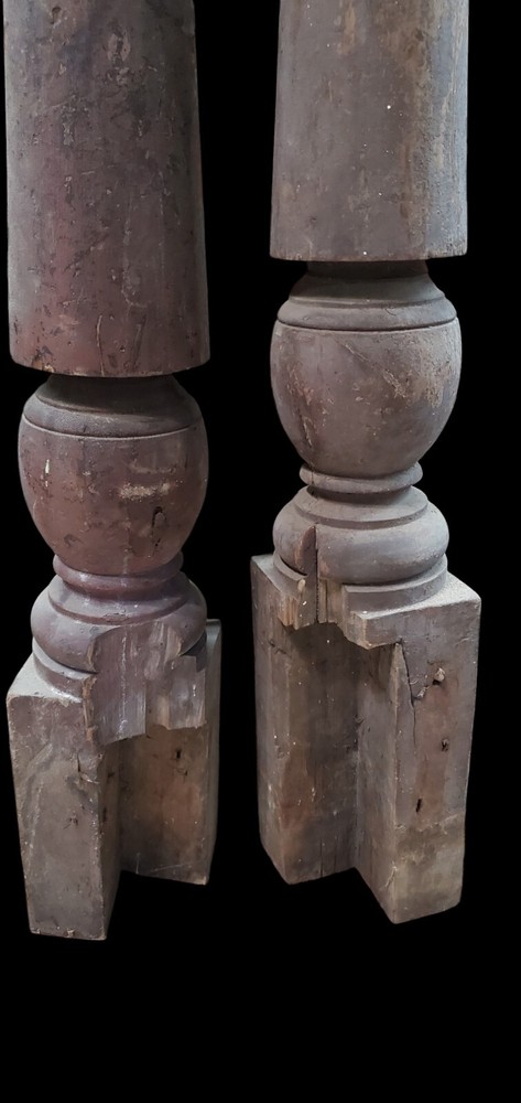 Pair Of Newel Posts *Gam0211