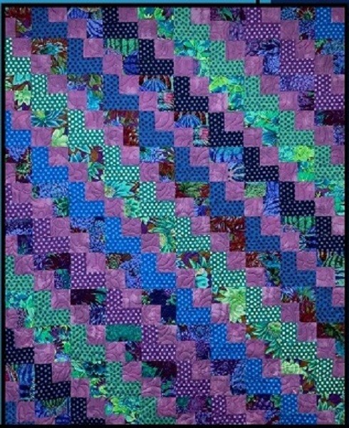 Seaside Park Quilt Pattern-A Fat Quarter Quilt