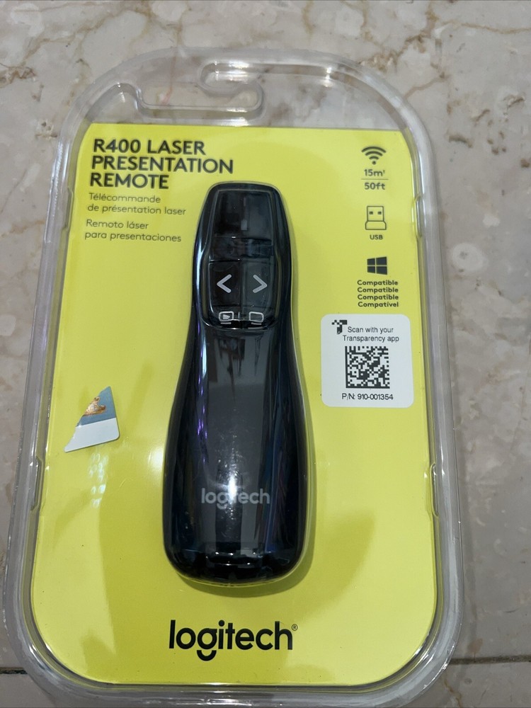 R400 Wireless Office Presentation Remote Clicker with Laser Pointer