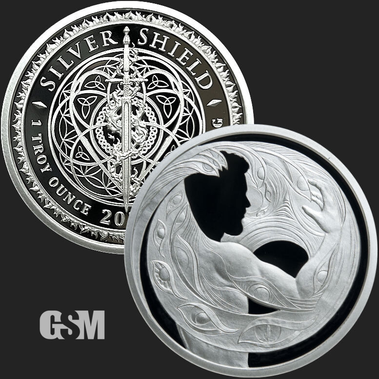 2021 Silver Shield QUANTUM SPIRIT - 1oz Silver Proof - #42 "Conscientia" Series