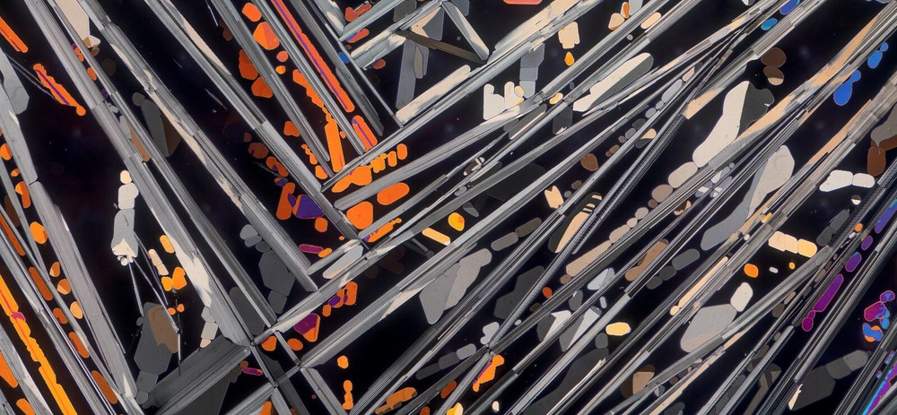 Microscope slide for polarization, Thiourea and Potassium Thiocyanate