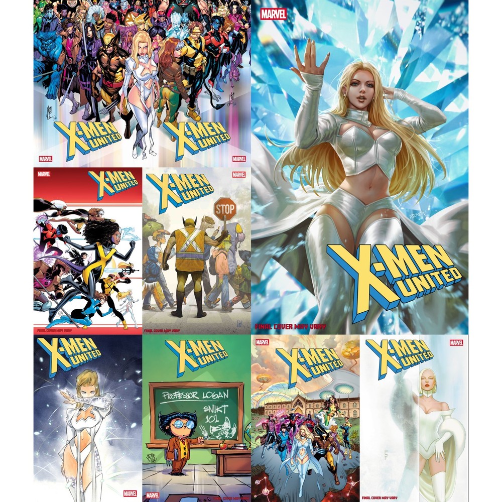 X-Men: United (2026) #1 2 Marvel Comics COVER SELECT