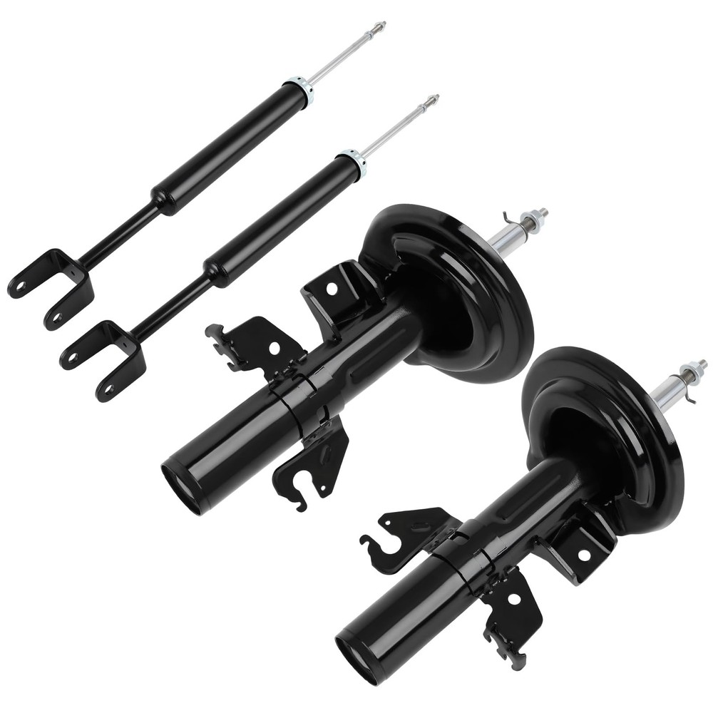 Front Rear Shock Absorbers Compatible 2013-2016 Dart Replacement 334981