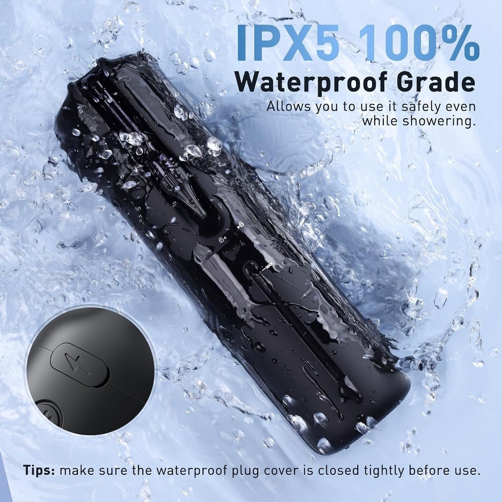 Ear Wax Removal - Electric Ear Irrigation Flushing System with 4 Pressure Mod...