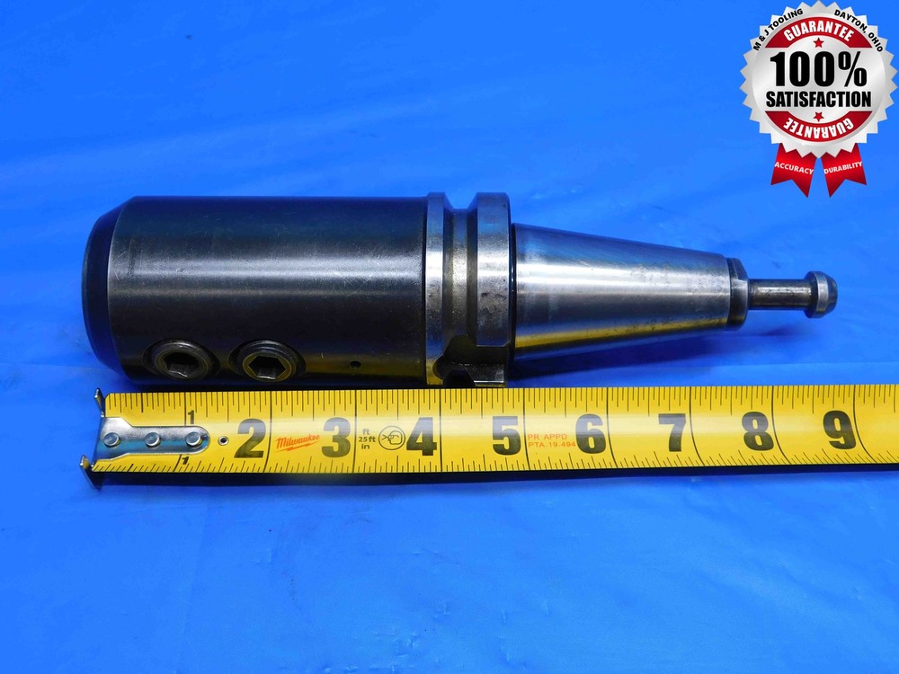 BT40 1" I.D. SOLID END MILL TOOL HOLDER 1.0 EXTENDED 5" PROJECTION MANUFACTURING