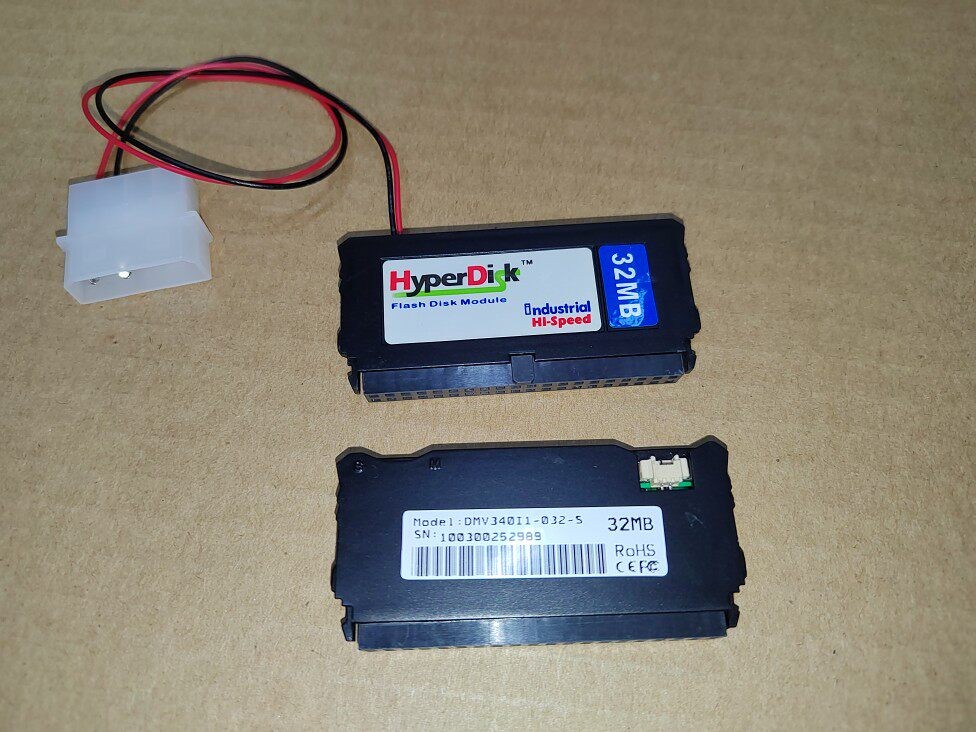 For HyperDisk 32MB IDE 40Pin