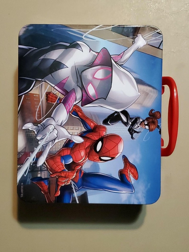 Spider-Man Lunch Box W/ Puzzle