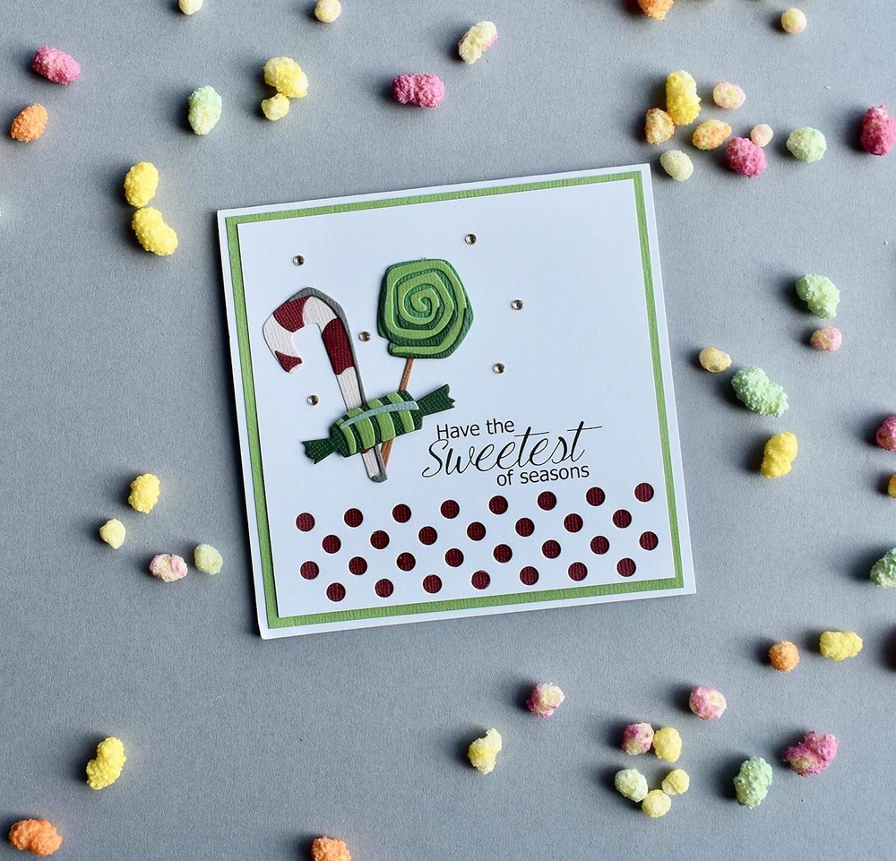 Sizzix Tim Holtz Thinlits Halloween Sweet Treats Candy Dies 664204 NEW