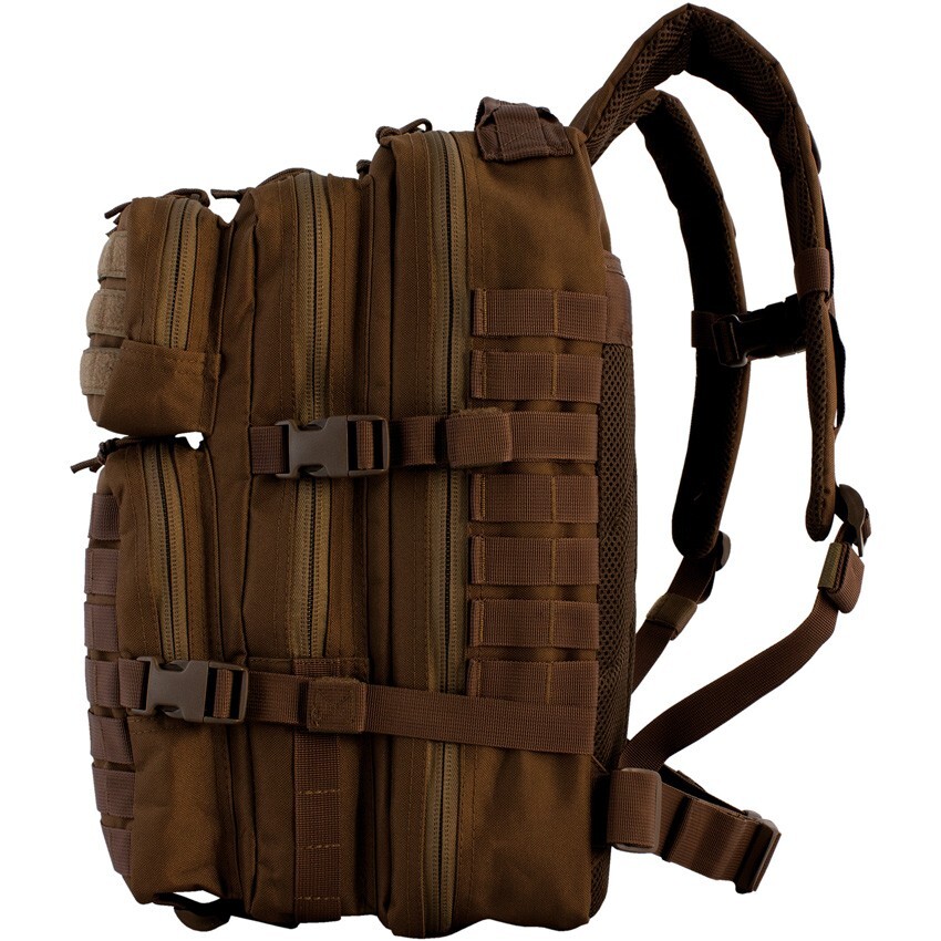 Red Rock Assault Pack Backpack Dark Earth 20L D-ring 600D Polyester 80126DE