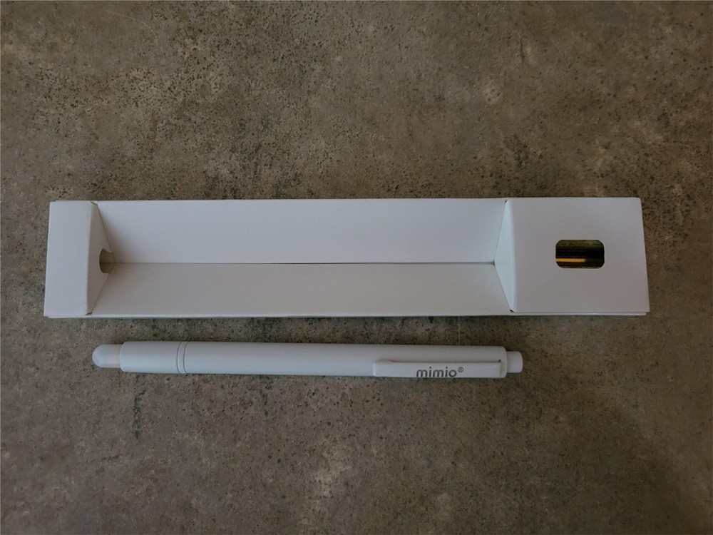 MIMIO Replacement IR LIGHTPEN  WHITE WITH BATTERIES L4-2