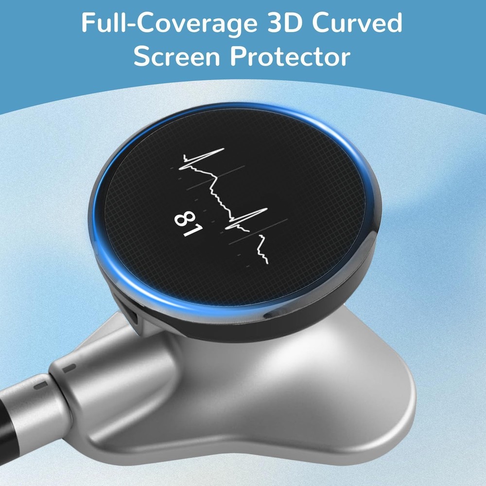 Screen Protector for EKO CORE 500 Stethoscope - Anti-Scratch, HD Clear, 2 Pack