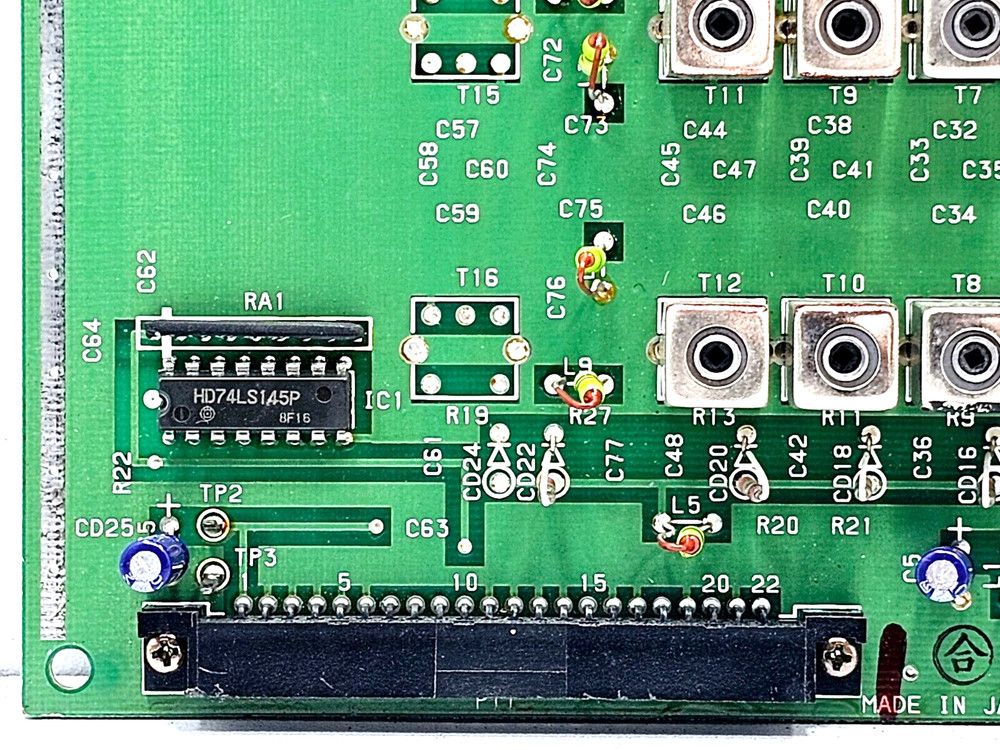 JRC CFL-271 PRINTED CIRCUIT BOARD 6PCJD00530C