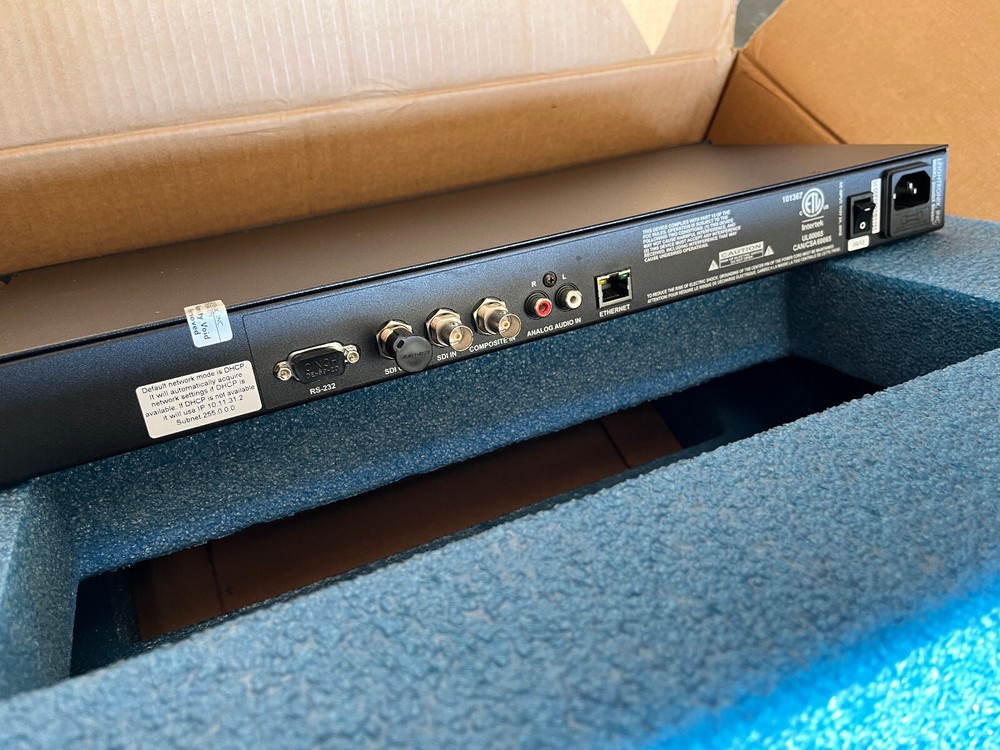 Incodex Stream - H.264 HD/SD Live Streaming Media Encoder