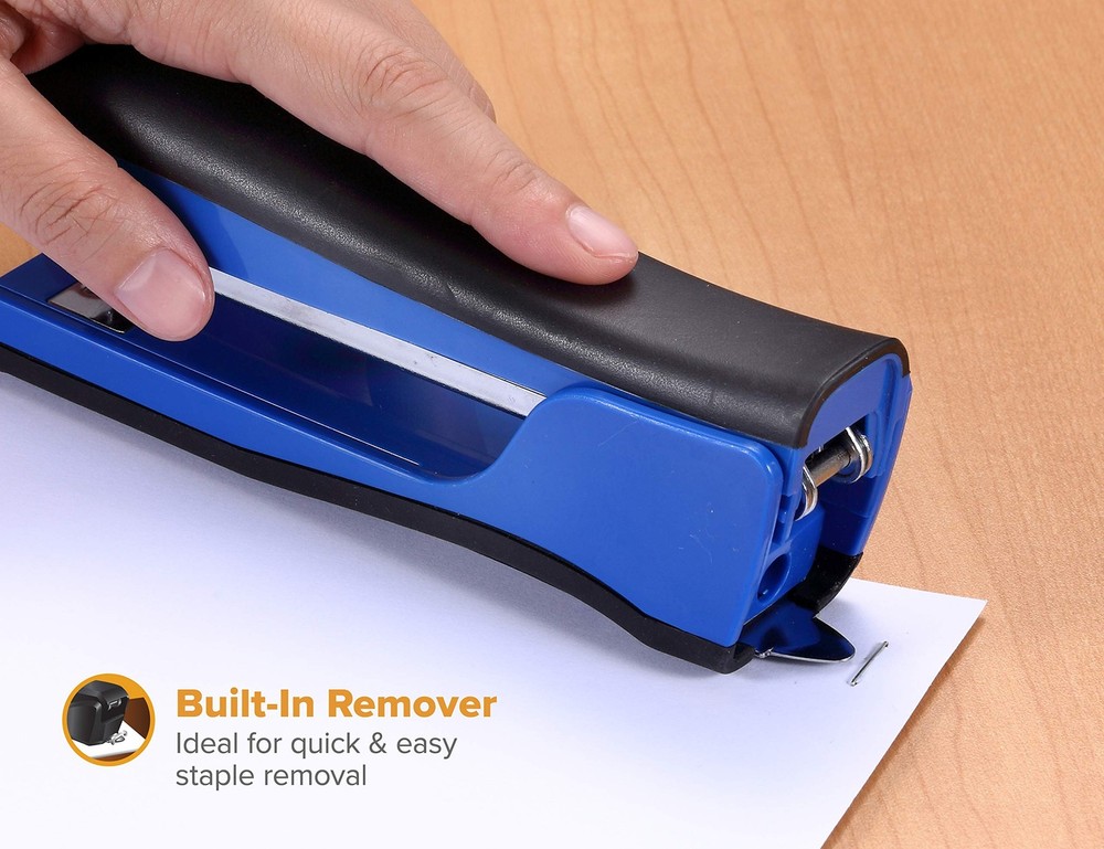 Bostitch Ergonomic Stapler With Built-in Sharpener Staple Remover 20 Sheet Ca...
