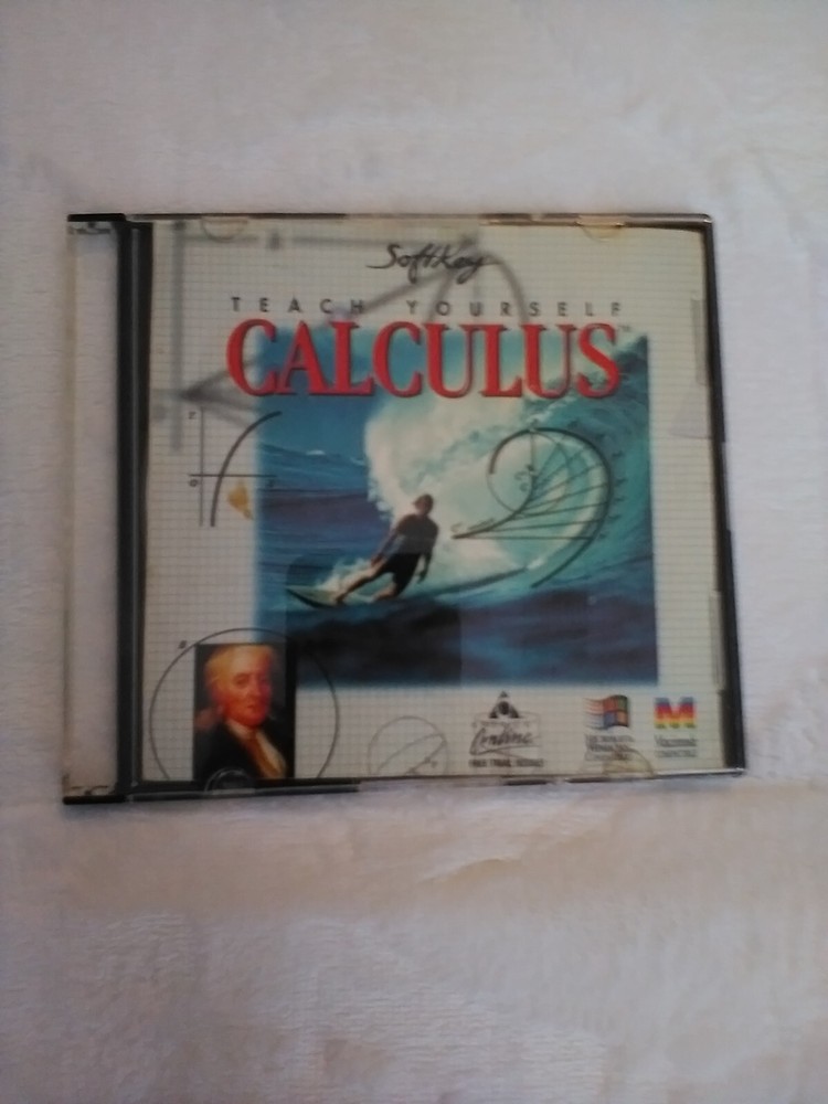 Teach Yourself Calculus CD-ROM Softkey 1995 Windows & Macintosh