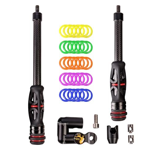 Trophy Ridge Hitman Archery Bow Stabilizer Kit, 6" & 8"  Assorted Style Names