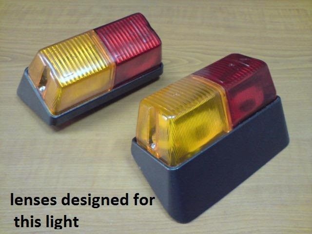 belarus tractor front&rear turn lights lens covers