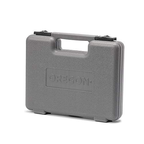 Chainsaw Chain Sharpening Kit with Hard Case - Contains Files, Handles, Depth