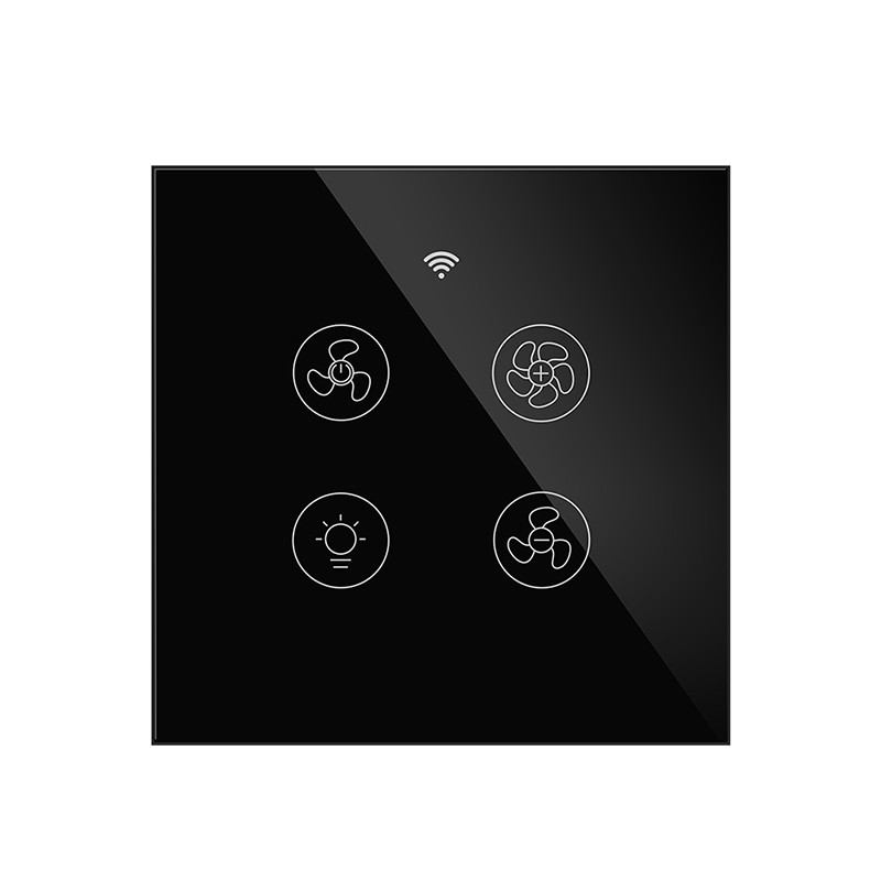 WiFi RF Light Ceiling Fan Control Switch Remote Control For Alexa Google Home C