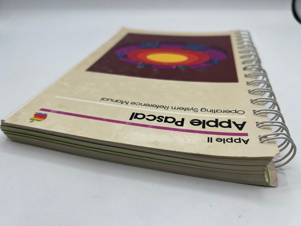 Apple II Pascal Operating System Reference Manual - 1980 Spiral Binding