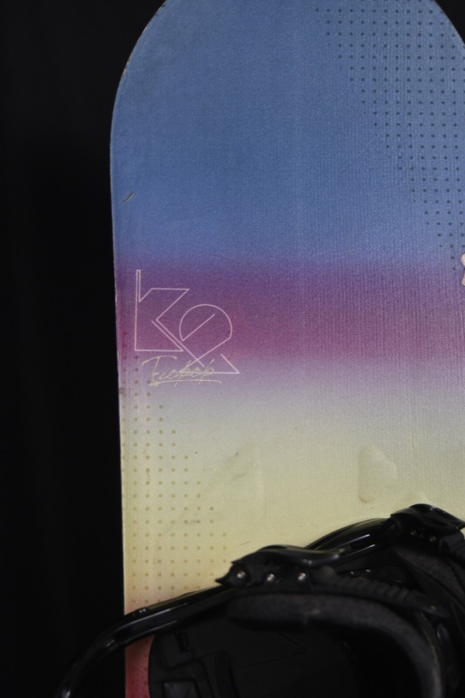 K2 ECO POP SNOWBOARD SIZE 145 CM WITH MEDIUM BINDINGS