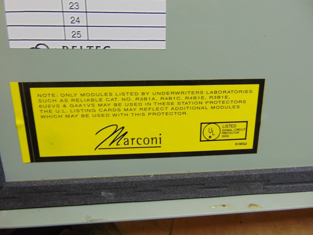 Marconi Communications F019426 Demarcation Box