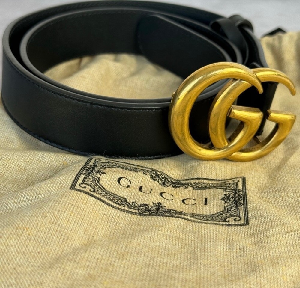 GUCCI Marmont Leather Belt Sz 105