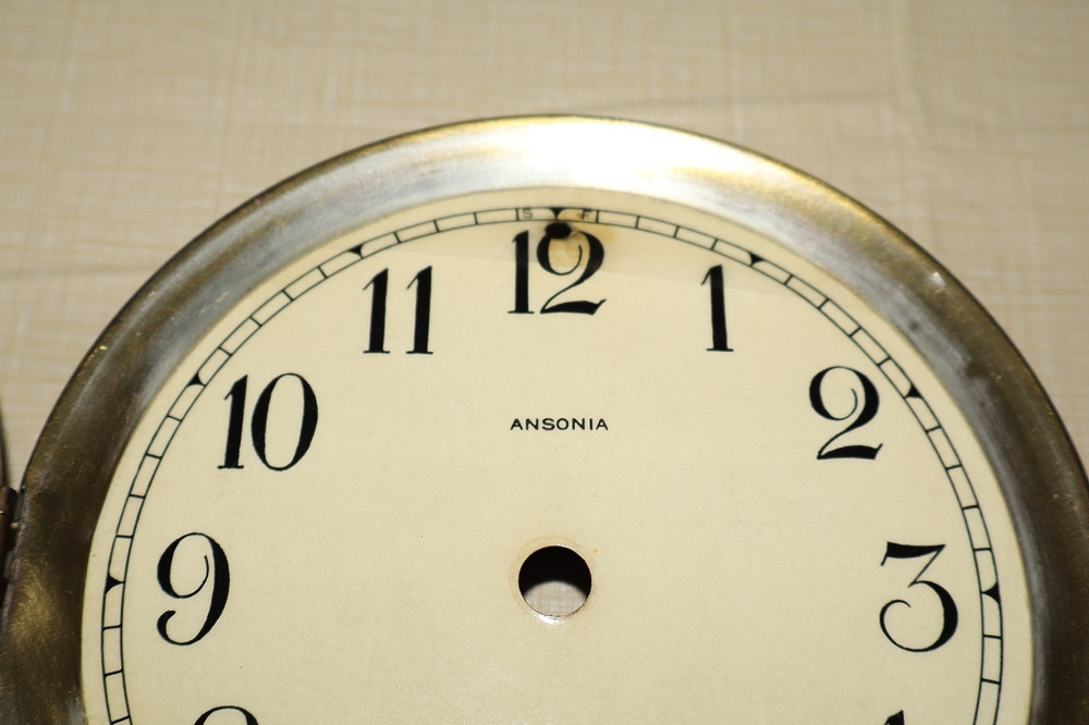 Ansonia Clock Dial and Bezel