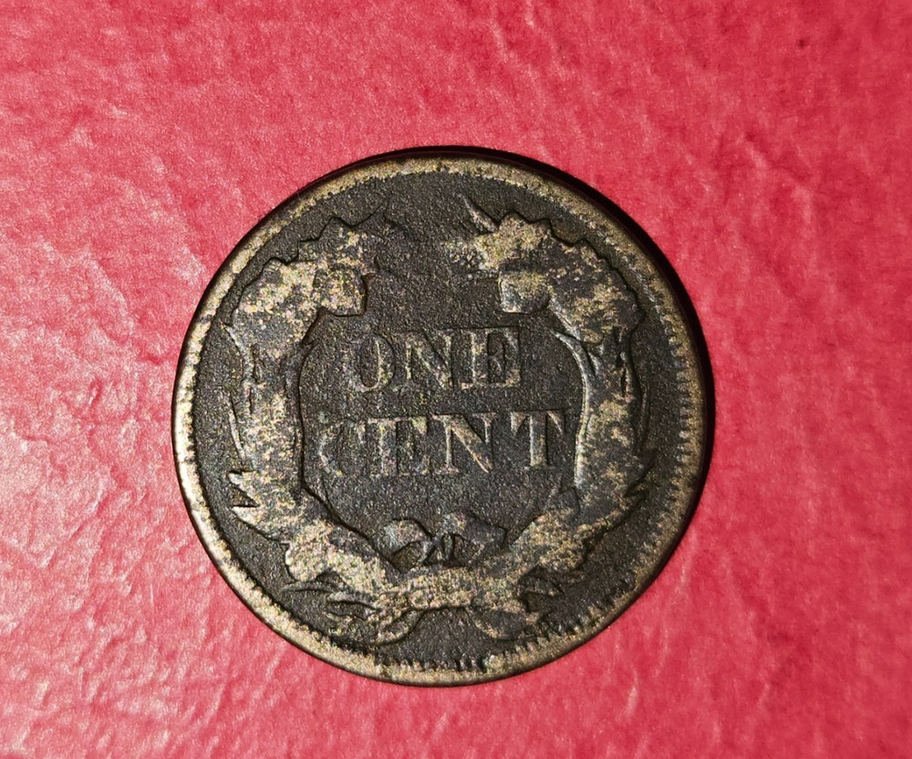 1857 Flying Eagle Penny - Circulated