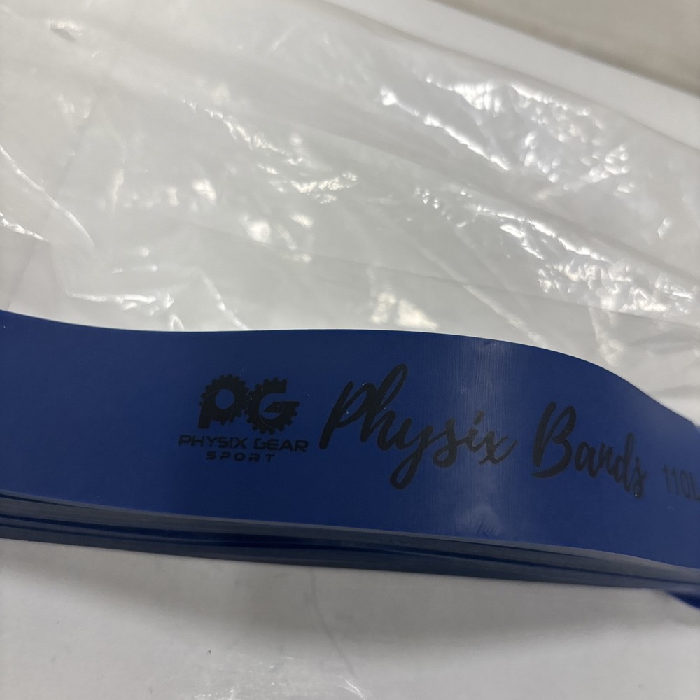 Physix Gear Workout Bands for Pullups Set, Pull 82in (208cm), Blue (1 Band)