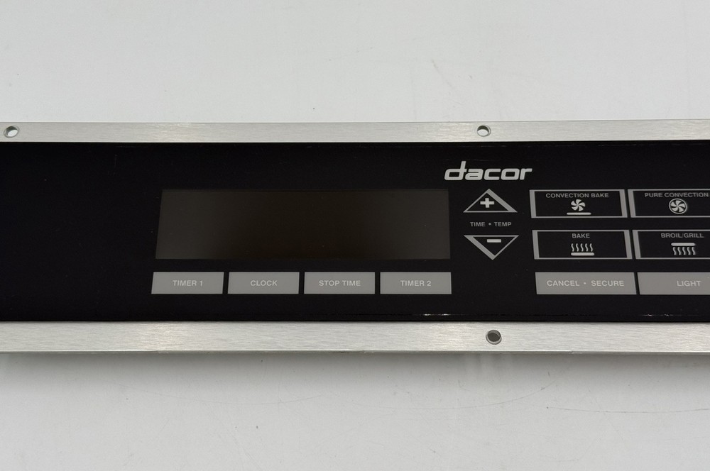 Dacor Range Oven Touch Control Panel Membrane 62309B