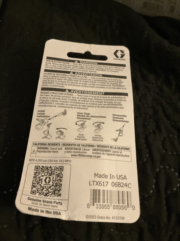 Graco LTX617 RAC X SwitchTip, 617