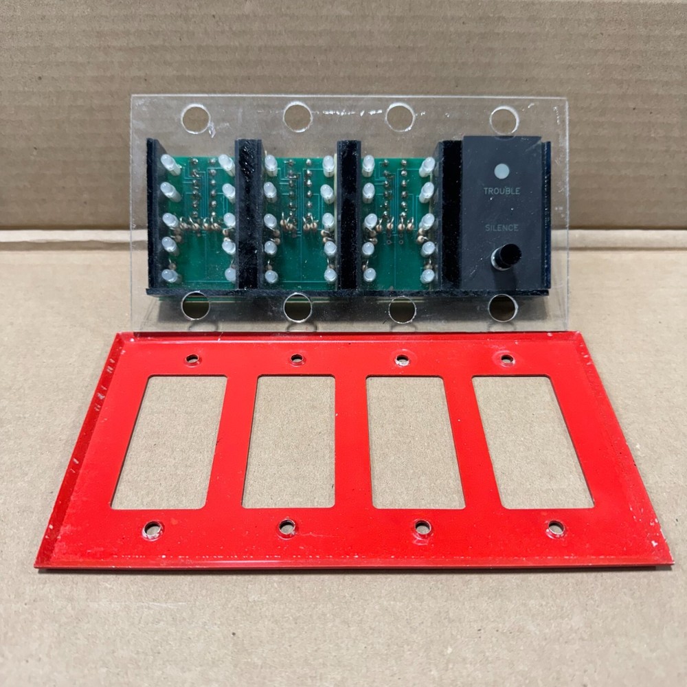 L.E.D. LIGHT ENGINEERED DISPLAYS DA SERIES DA-15ATS DIRECTORY ANNUNCIATOR